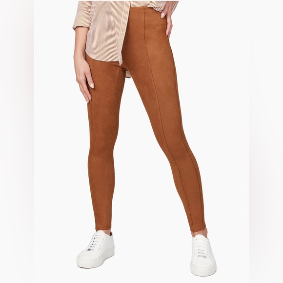SPANX Pants - Spanx - Faux Suede Leggings NWOT